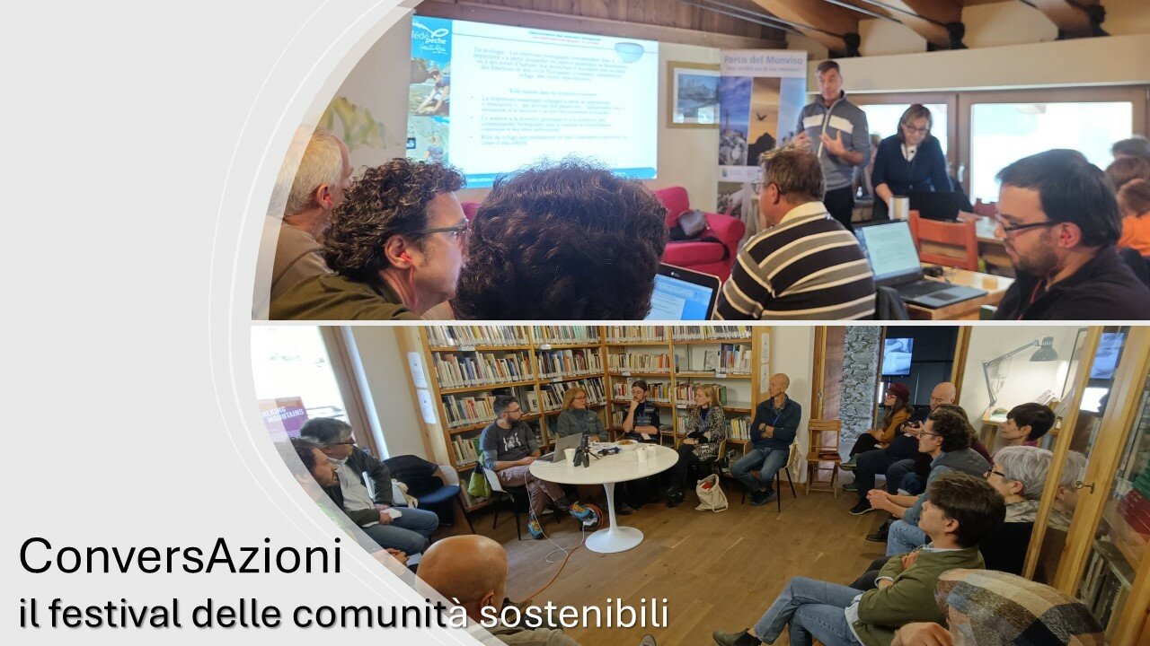 uno dei momenti del workshop che si è tenuto presso il centro polifunzionale di Lou Pourtun durante il festival 