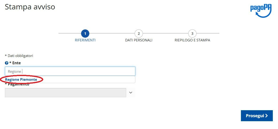 istruzioni sanzioni regione