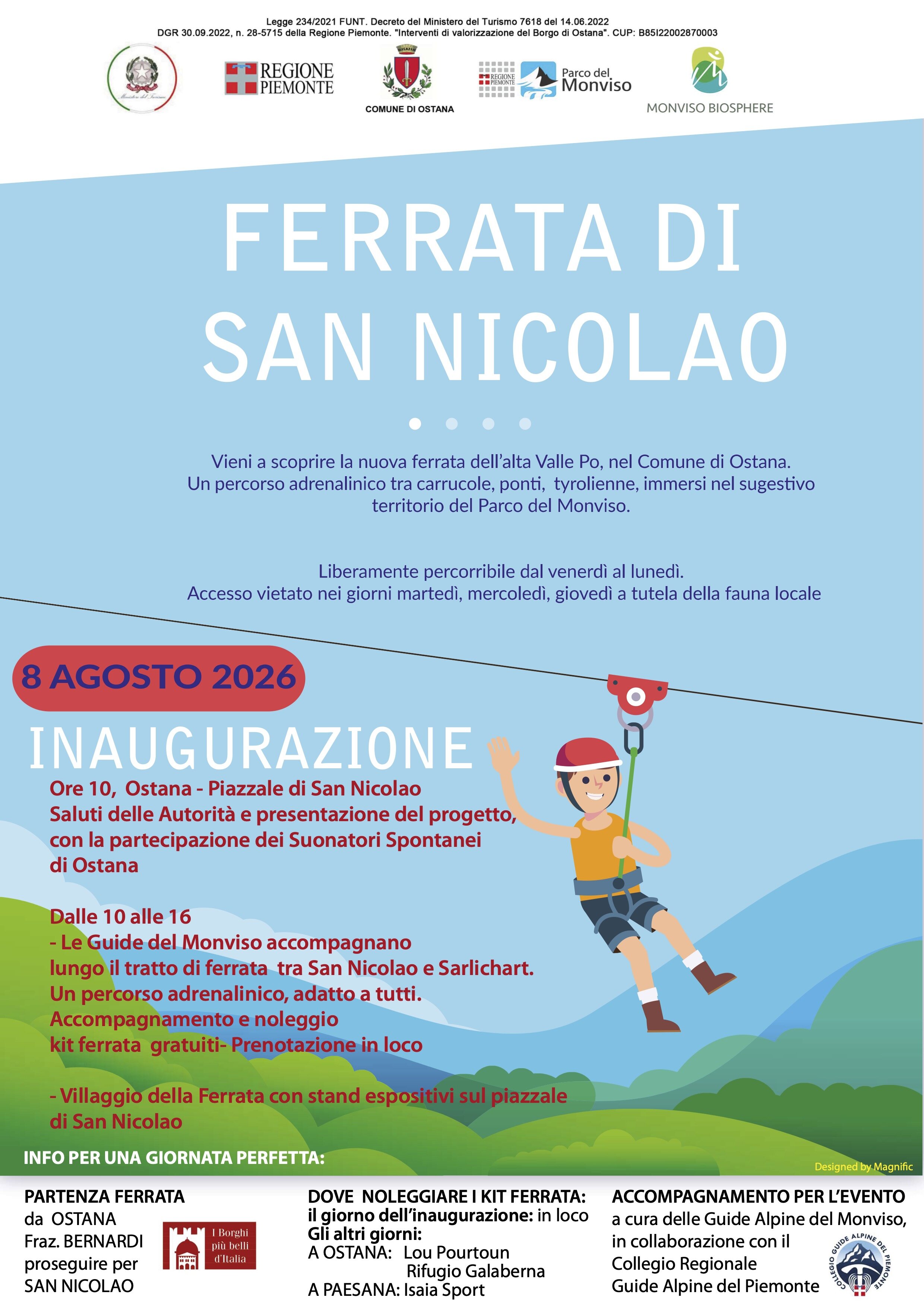 locandina dell'evento inaugurale