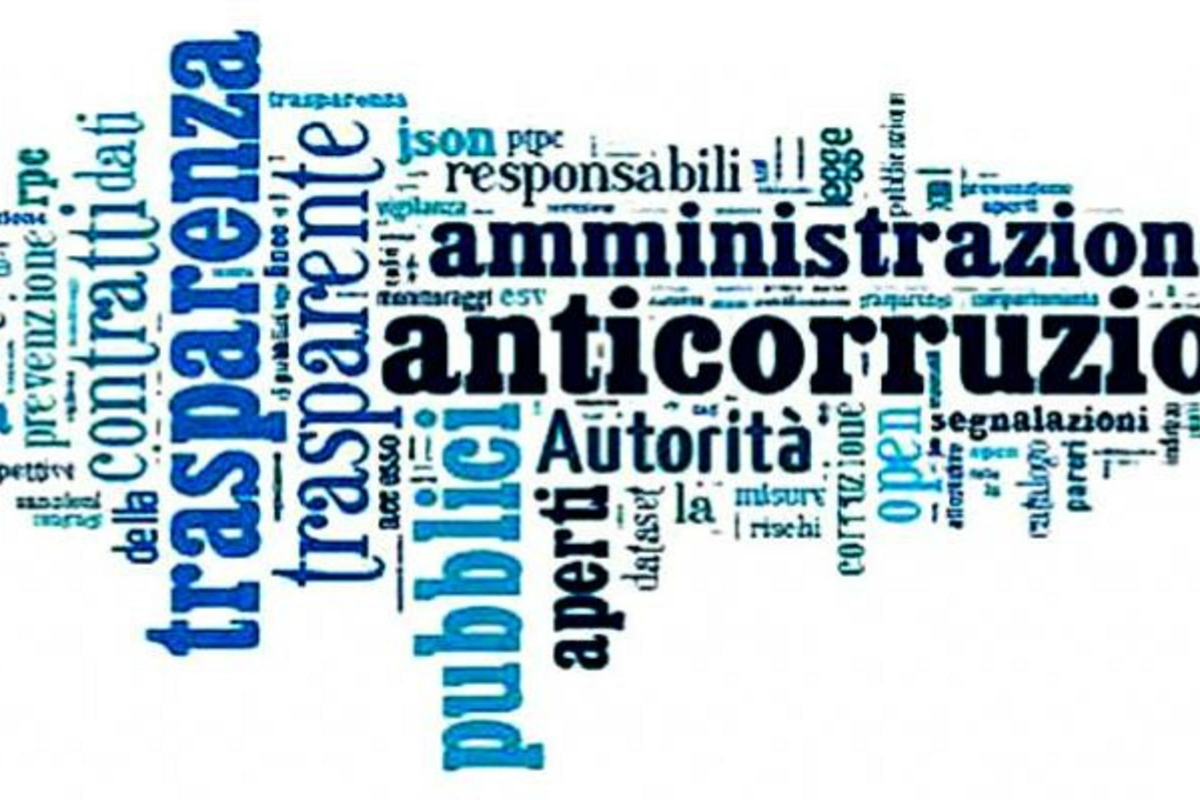scritte anticorruzione, trasparenza, autorità, contratti, segnalazioni, prevenzione