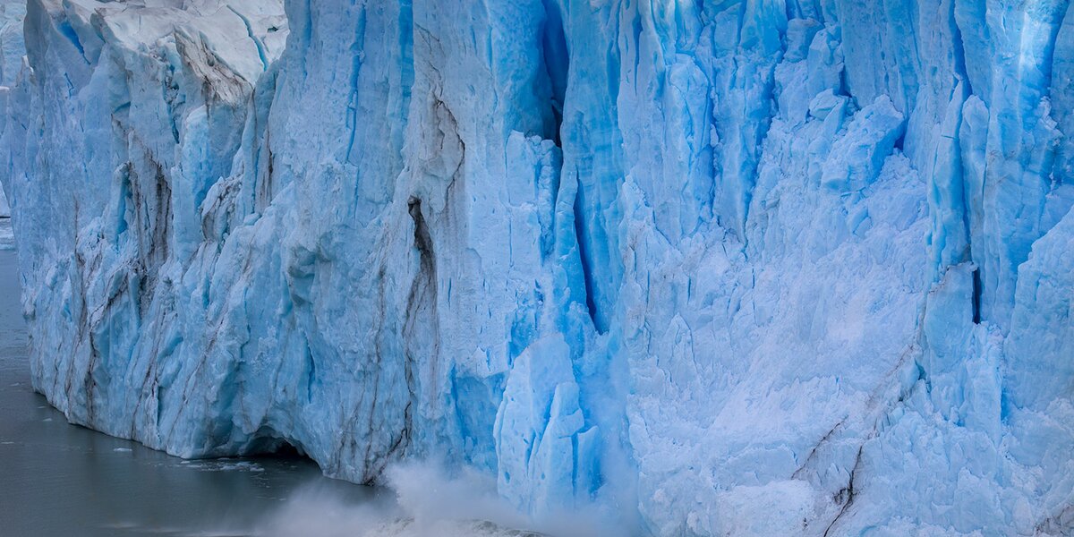 un iceberg, fotografato da Fulvio Beltrando.