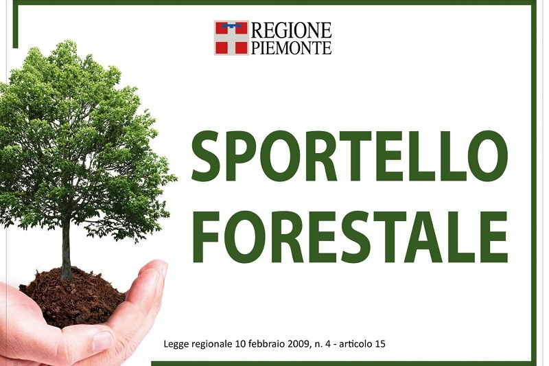 insegna dello sportello forestale